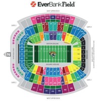 Everbank Stadium Interactive Seating Chart