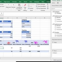 Excel 2016 Chart From Multiple Pivot Tables