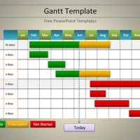 Excel 2016 Gantt Chart Template