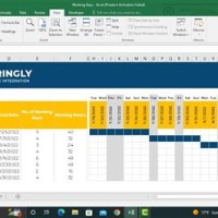 Excel Gantt Chart Template Exclude Weekends