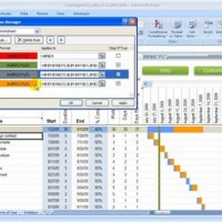 Excel Simple Gantt Chart Change Color