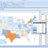 Excel Us Map Chart Template