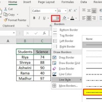 Excel Vba Chart Border Line Style