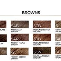 Excellence Creme Hair Color Chart