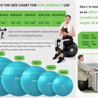 Exercise Ball Size Chart Cm