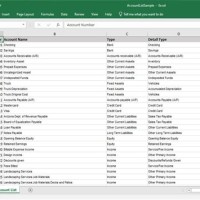 Export Chart Of Accounts In Excel Format