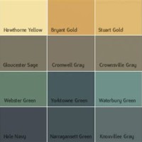 Exterior House Paint Color Chart