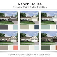 Exterior House Paint Color Charts