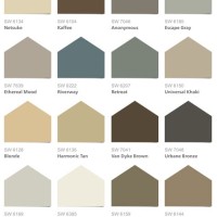 Exterior Paint Color Chart Sherwin Williams
