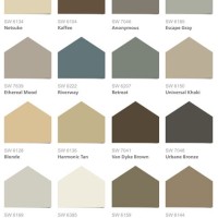 Exterior Paint Color Chart