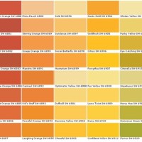 Exterior Paint Colours Chart