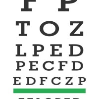 Eye Chart Specifications