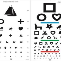 Eye Exam Chart With Shapes