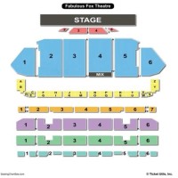 Fabulous Fox Theatre Seating Chart St Louis Cardinals