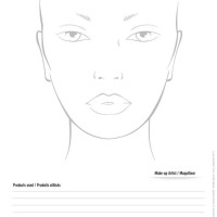 Face Chart Paper Type