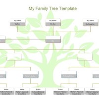 Family Tree Flow Chart Template