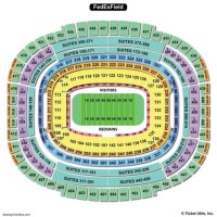 Fedex Field Seating Chart U23