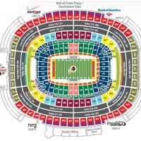 Fedex Field Seating Chart With Row Numbers