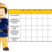 Fireman Sam Toilet Training Reward Chart