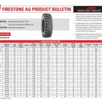 Firestone Tractor Tire Size Chart