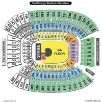 Firstenergy Stadium Seating Chart Concert