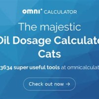 Fish Oil Dosage Chart Cat