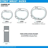 Fitbit Charge 2 Wrist Size Chart