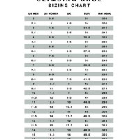 Five Ten Climbing Shoe Size Chart