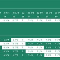 Flexfit Baseball Cap Size Chart