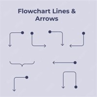 Flowchart Arrow Vectors