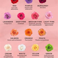 Flower Color Meanings Chart