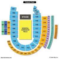 Folsom Field Seating Chart Dead And Pany