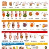 Food Portion Size Chart Uk