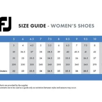 Footjoy Womens Golf Shoes Size Chart