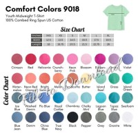 Fort Colors Size Chart