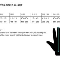 Fox Racing Mtb Gloves Size Chart