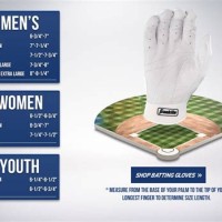 Franklin Batting Glove Size Chart