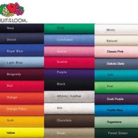 Fruit Of The Loom Color Chart 2017