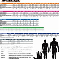 Fxr Snowmobile Pants Size Chart