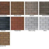 Gaf 3 Tab Shingle Color Chart