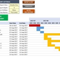 Gantt Chart Generator Excel