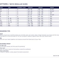 Gap Boys Size Chart