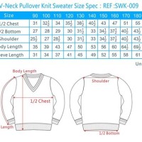 Gap Mens Sweater Size Chart