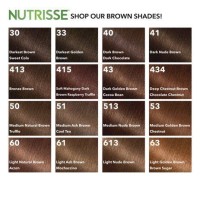 Garnier Nutrisse Hair Colour Chart