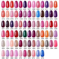 Gellen Gel Nail Polish Color Chart