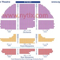 Gershwin Theater Nyc Seating Chart