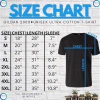 Gildan 2000 Ultra Cotton T Shirt Size Chart