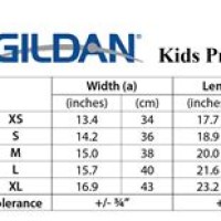 Gildan Childrens T Shirt Size Chart