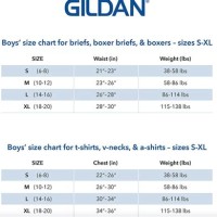 Gildan Shirt Size Chart Toddler