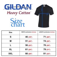 Gildan Shirt Size Chart